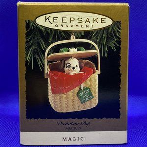 Hallmark Keepsake Ornament "Peekaboo Pup"
